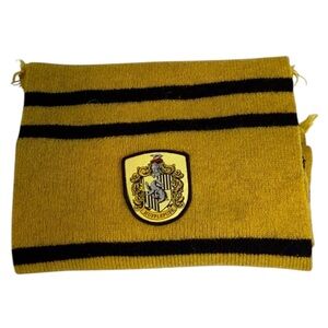👠 Harry Potter Hufflepuff wool knit scarf